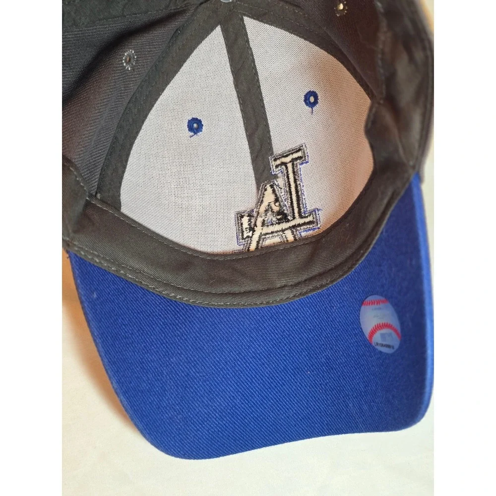 MLB Los Angeles Dodgers Fan Favorite Hat Black Grey Blue Adjustable Baseball Cap